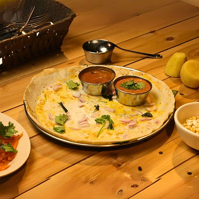Egg Onion Thosai
