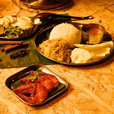 Prawn Sambal Meal Set