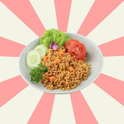 Fried Maggi Vegetarian