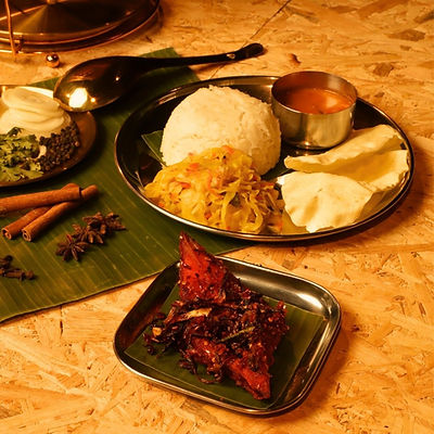 Bawal Chili Fry Meal Set