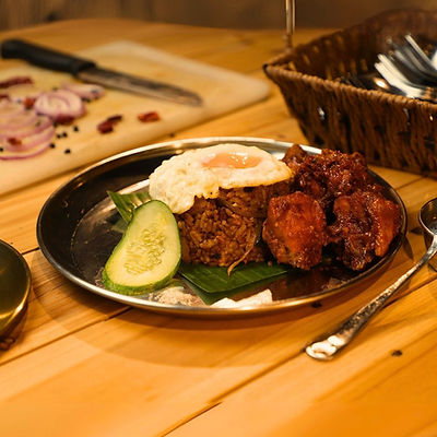 Nasi Lemak Goreng Chicken