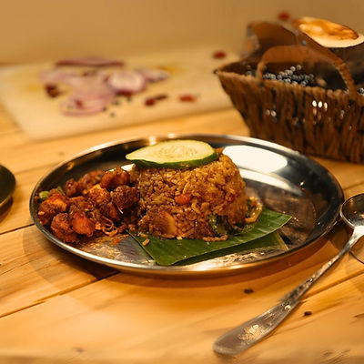 Nasi Lemak Goreng Vege Chicken