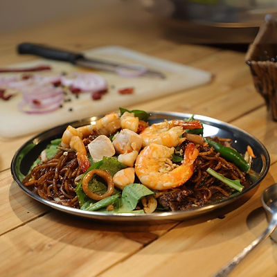 Fried Mee Seafood